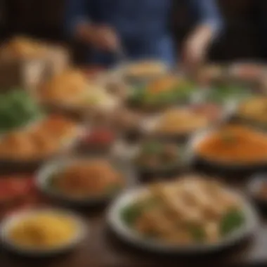 A Culinary Journey Through Diverse Cuisines and Temporary Tails Diverse cuisines featuring temporary tails in various forms