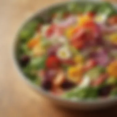 Colorful Salad Medley A colorful salad with varied ingredients