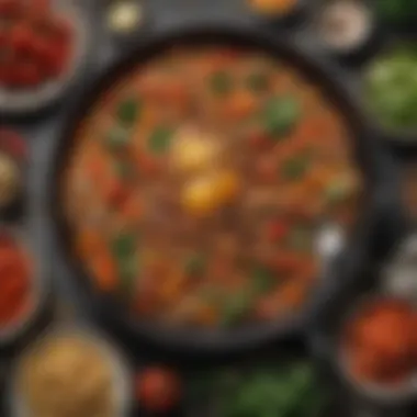 Satisfying One-Pan Feast A delicious one-pan meal with grains and vegetables