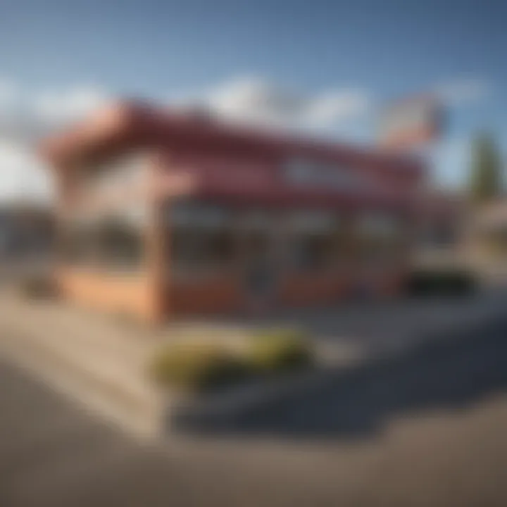 A scenic view of a local Flagstaff establishment known for its Ahi Poke offerings