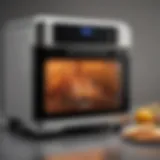 Elegant design of a top-rated air fryer oven