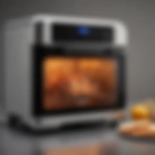 Elegant design of a top-rated air fryer oven