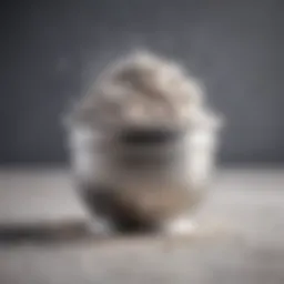 Elegant powdered sugar sifter showcasing fine mesh design