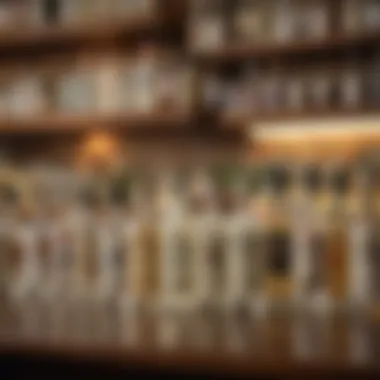 High-Quality Vodka Brands for Pina Colada Selection of high-quality vodka brands on a bar shelf