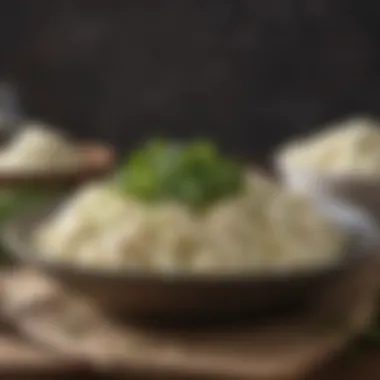 Cauliflower Mash: The Low-Carb Alternative Cauliflower mash as a low-carb alternative