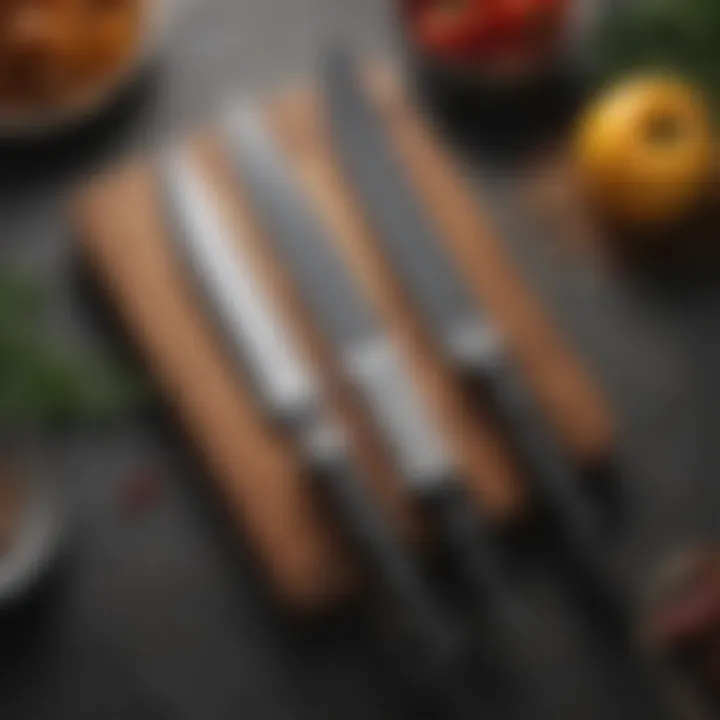 Elegant design of Chicago Cutlery Fusion Knife Set