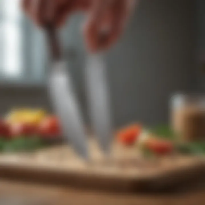 Materials used in Chicago Cutlery Fusion Knife Set