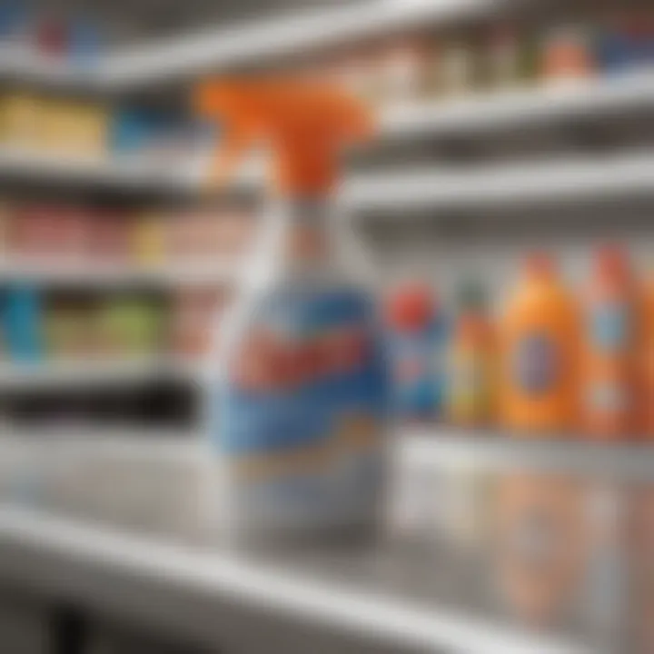 Clorox Anywhere Hard Surface Spray on display at Target store