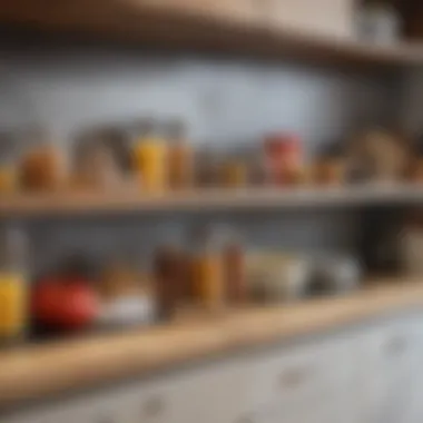 Materials for Kitchen Shelf Protection Variety of materials used for kitchen cabinet shelf protectors