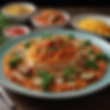 Vibrant Gourmet Vegetarian Dishes A vibrant spread of gourmet vegetarian dishes