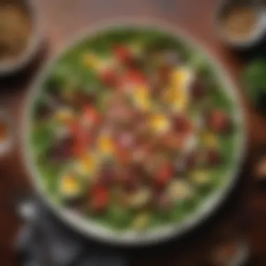 Vibrant Seasonal Salad A fresh salad with a variety of colorful ingredients
