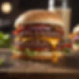 Fresh ingredients for the Beyond Burger