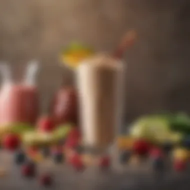 Superfoods to Enhance Energy An assortment of superfoods next to a smoothie for added nutrition