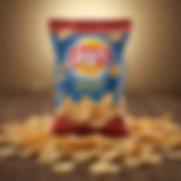 A close-up of unique Lays chip flavors for exploration