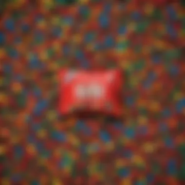 Cultural Significance of M and M Colors An artistic representation of M and M colors in a cultural context