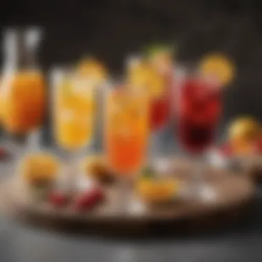 Refreshing Drink Pairings for a Perfect Summer Refreshing beverages displayed in elegant glassware