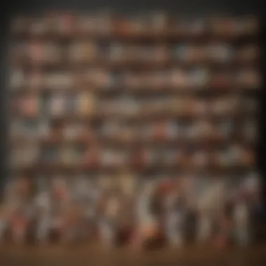 Curated Book Collection Unique book collection organized by genre