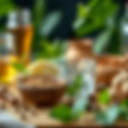 Herbal remedies for nausea relief