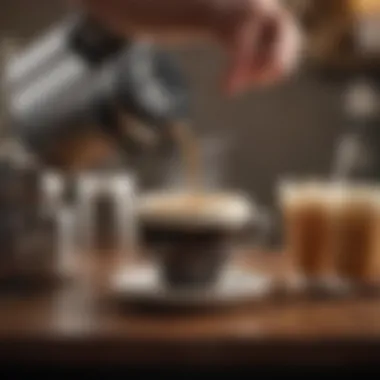Customizing Your Pour Over Coffee Order Customized pour over coffee order on the app