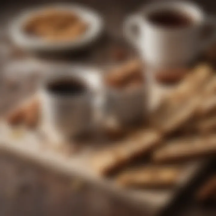 Biscotti pairings with coffee and tea