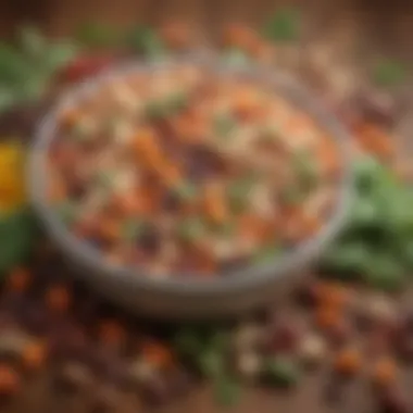 Legumes: Nature's Digestive Aid A colorful assortment of legumes and beans, emphasizing their digestive benefits