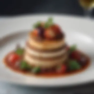 Gourmet Presentation: Elevating the Dining Experience An elegant plated dish showcasing gourmet presentation.