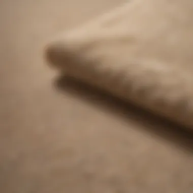Carpet Cleaning Results Before and after comparison of a carpet cleaned of dog hair