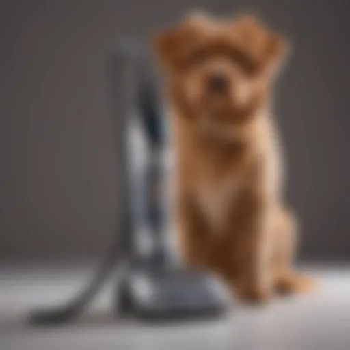 A high-tech vacuum designed for pet hair removal