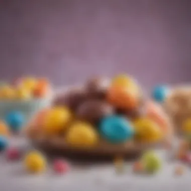 Vegan and Gluten-Free Easter Treats A selection of vegan and gluten-free Easter treats for modern dietary preferences