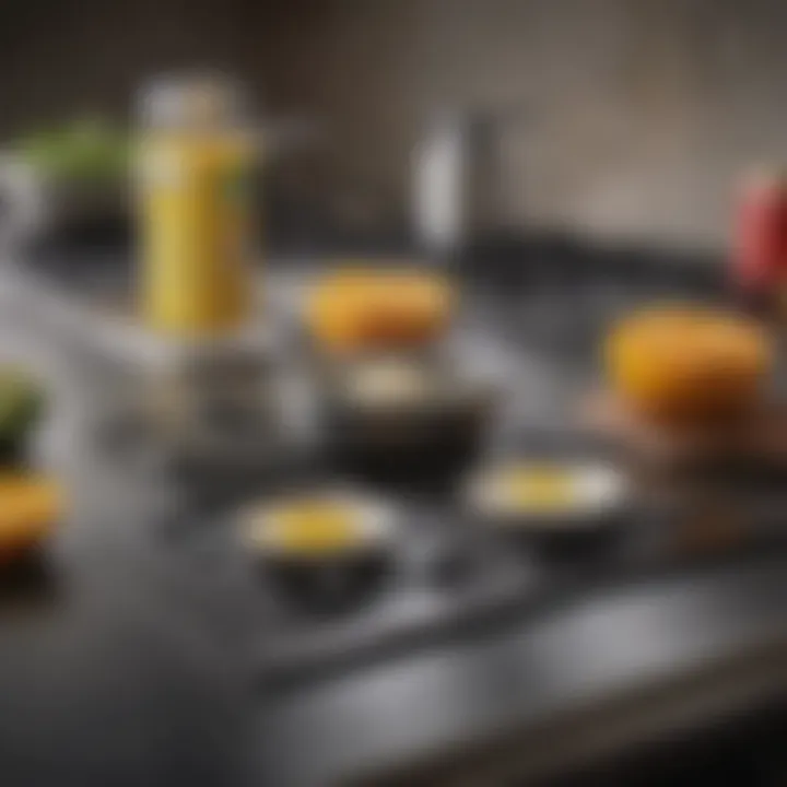 Natural ingredients for homemade cleaning solutions