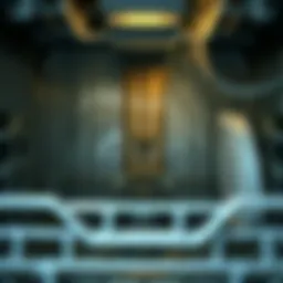 A dishwasher interior showing residue buildup