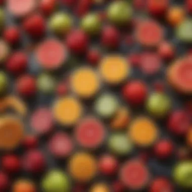 Variety of Fresh Fruits Variety of fresh fruits ready for smoothie preparation
