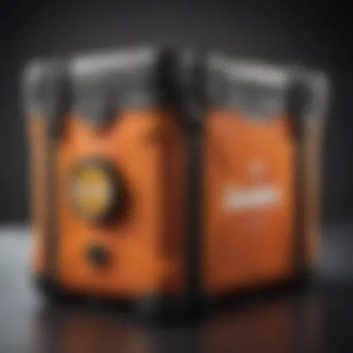 Top-rated hard shell cooler showcasing rugged design