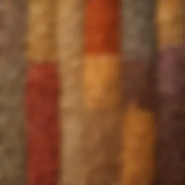 A vibrant display of multi-colored grains ready for cooking