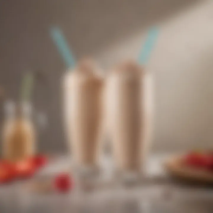 Delicious diabetic milkshake recipe