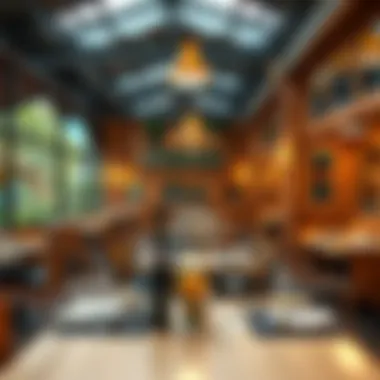 Comfortable dining area for gluten-sensitive visitors