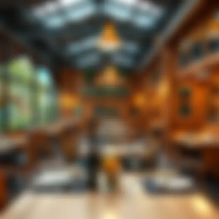 Comfortable dining area for gluten-sensitive visitors