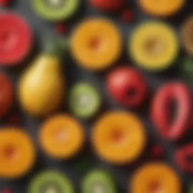 Tropical Fruits and Their Benefits A selection of tropical fruits, emphasizing their unique nutritional properties.