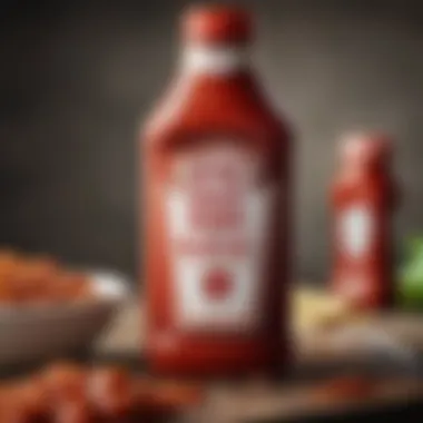 A vintage advertisement showcasing the heritage of Heinz Canadian Ketchup.