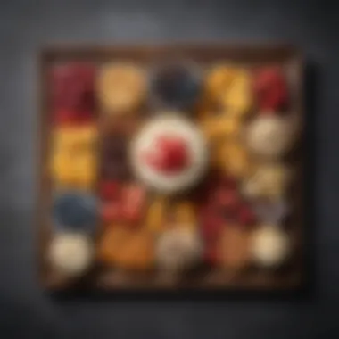 Assorted Keto Sweets A visually appealing platter of assorted keto desserts