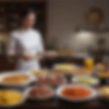 Modern Interpretations of La Bandeja Paisa A modern twist on La Bandeja Paisa presented in a contemporary setting.