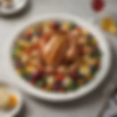 Catering to Dietary Needs with Style A beautifully arranged dish emphasizing dietary preferences