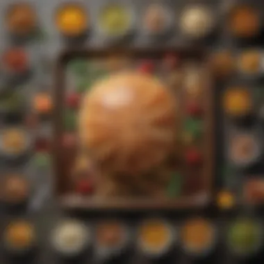 Culinary Creations from Ingredients-Based Apps Collage of popular recipes created using an ingredients app