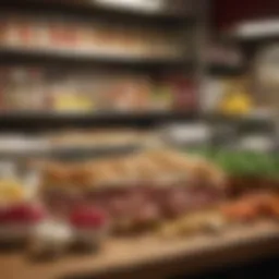 Artisan ingredients showcasing the quality selection at Romero Deli