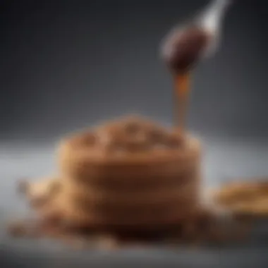 Nutritional Wonders of Sugar-Free Molasses A vibrant assortment of nutritious ingredients alongside sugar-free molasses