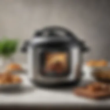 Culinary Creation from the Ten-Quart Electric Pressure Cooker A beautifully plated dish made using the ten-quart electric pressure cooker, highlighting its culinary results.