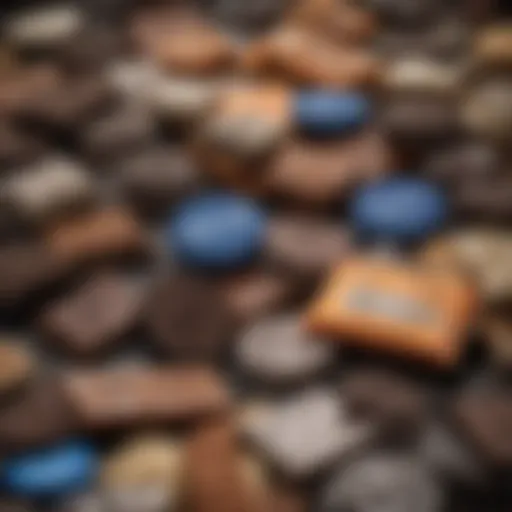 An assortment of Oreo candy bars showcasing various flavors and textures