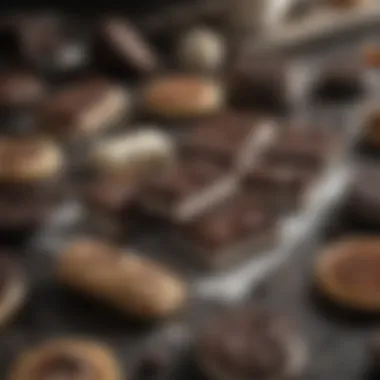 Innovative Recipes Featuring Oreo Candy Bars A creative display of Oreo candy bar recipes and pairings