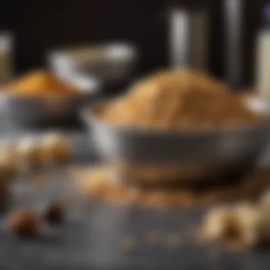 Ingredients for an Elevated Baking Experience Baking ingredients ready for use with BCP stand mixer