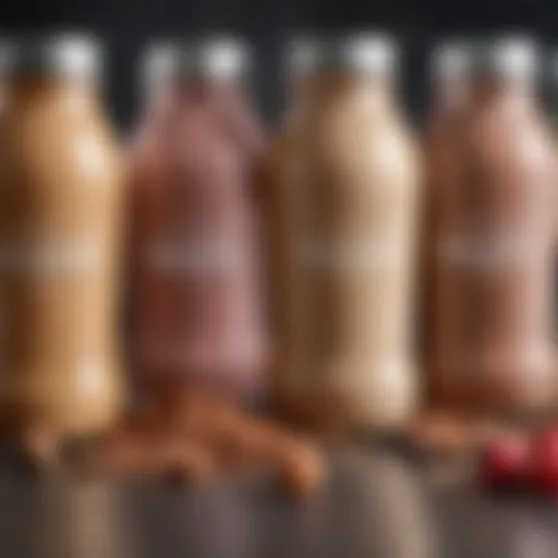 Nutritional information of a premade protein shake